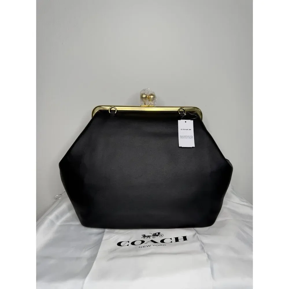 NEW •Coach Large Kisslock Frame Bag •  Collector Favorite - Picture 3 of 8